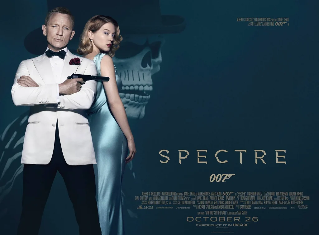 James Bond Spectre poster