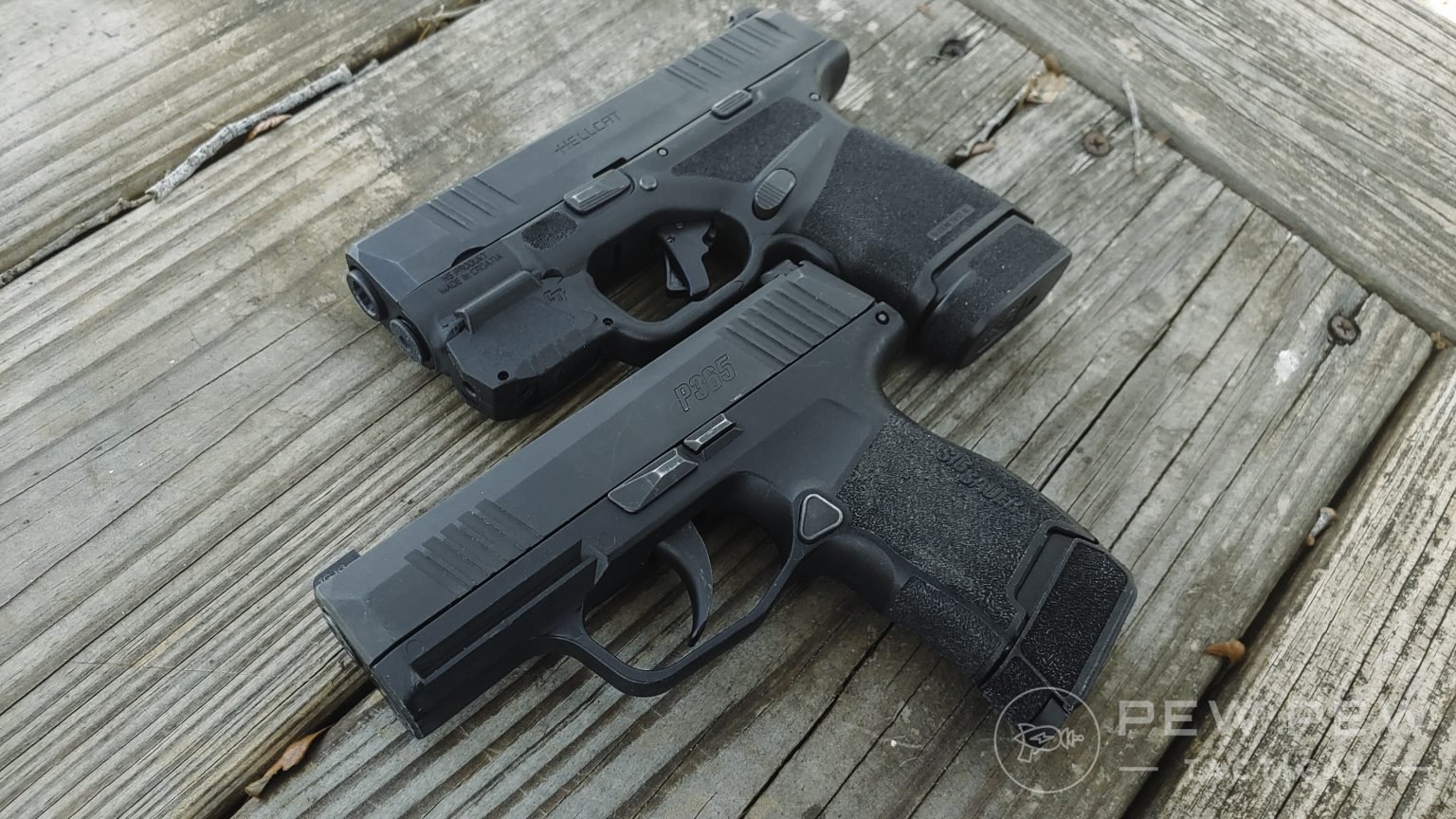 Sig Sauer P Vs Springfield Armory Hellcat Which Is Better For Concealed Carry Pew Pew