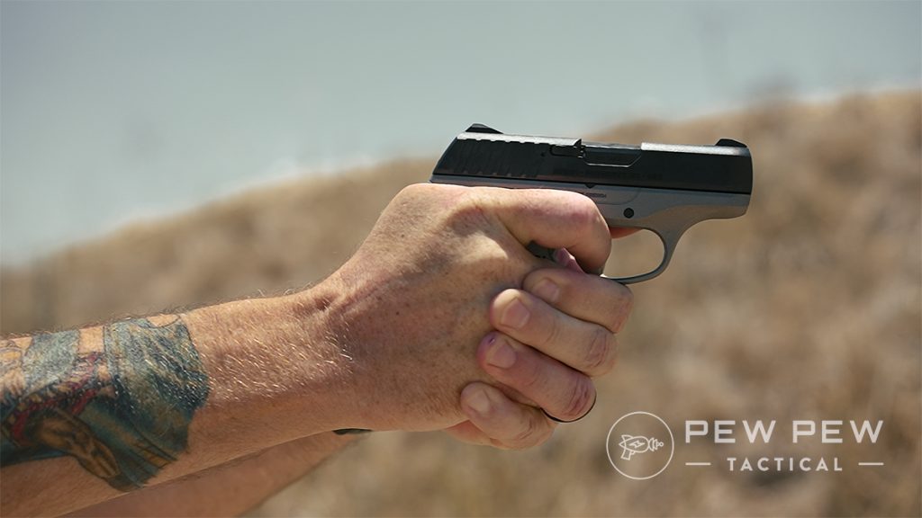 Ruger EC9s two hands