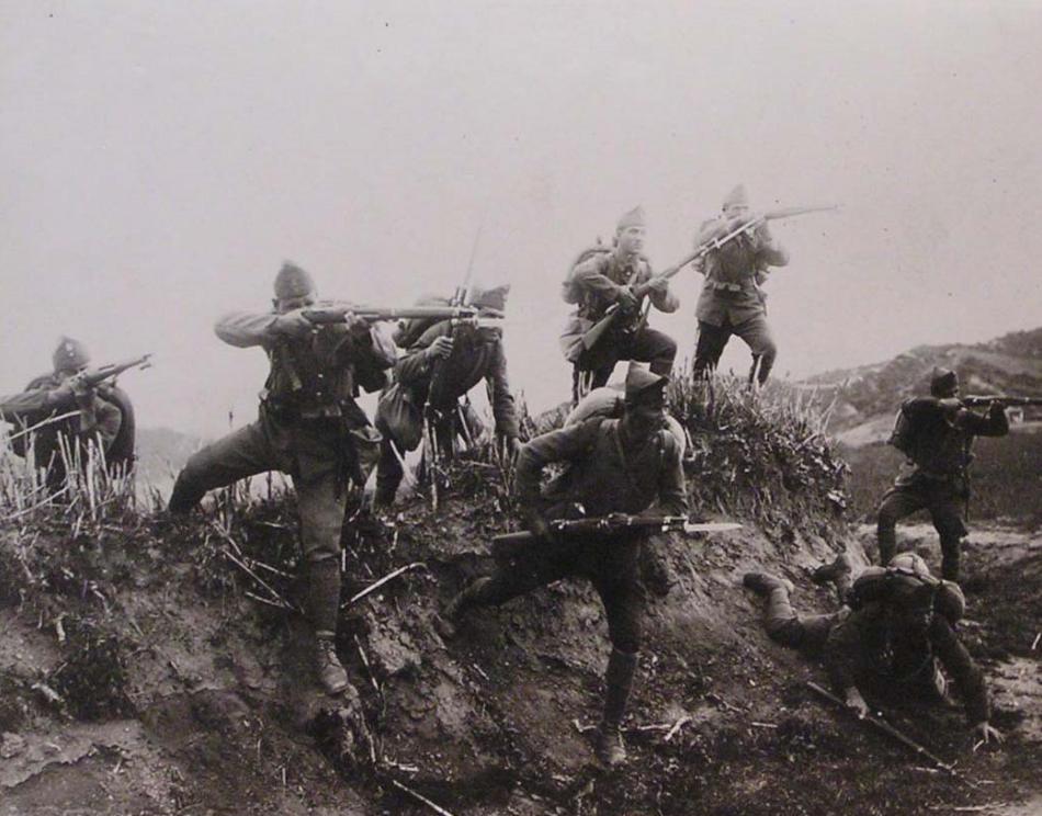 Greek Infantry during the Greco-Turkish War