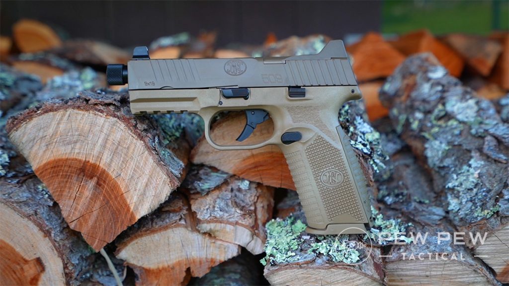 FN 509 Tactical FDE 9mm Pistol