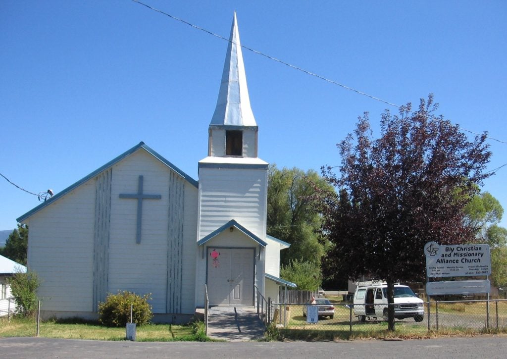 C&MA church in Bly, Oregon