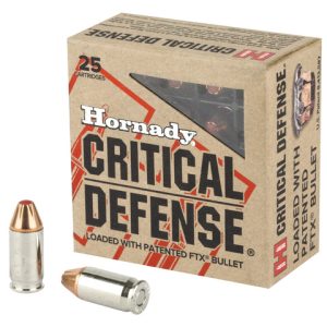 Hornady Critical Defense 90gr FTX .380 ACP