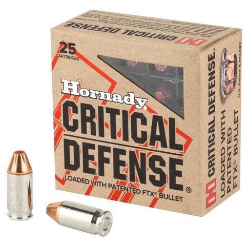 Product Image for Hornady .380 90-gr FTX Critical Defense Ammunition