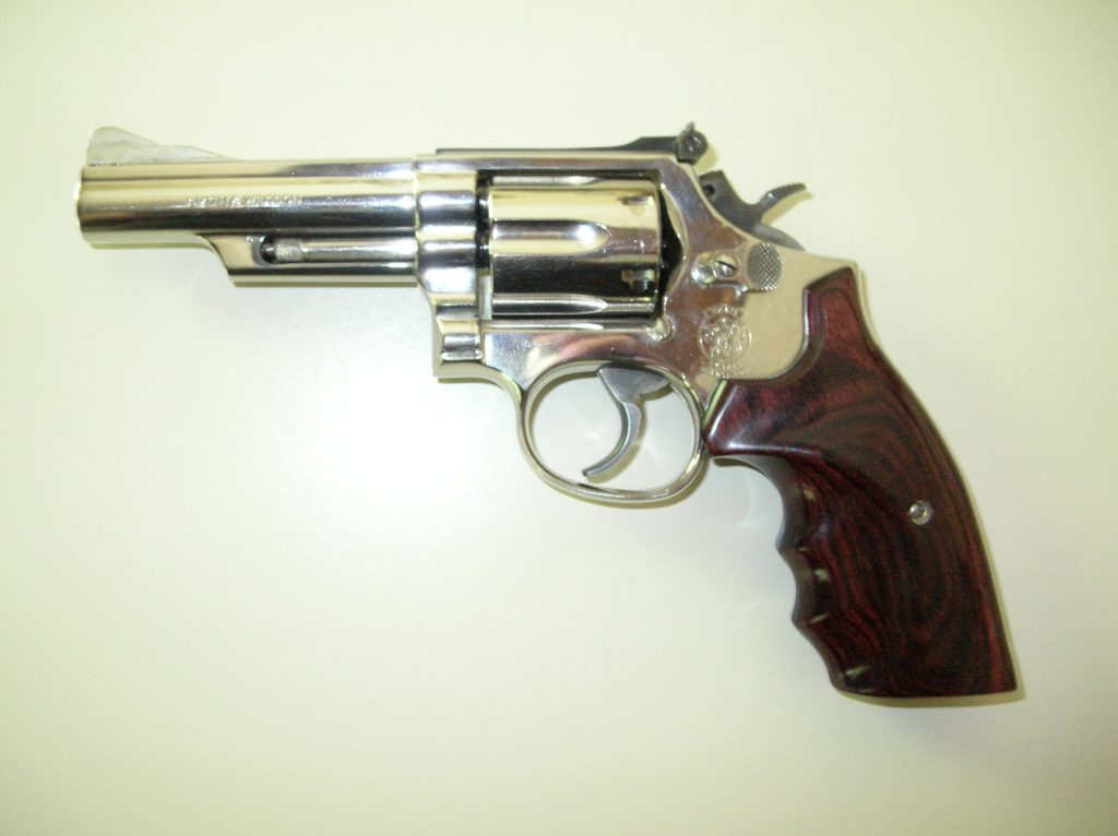 S&W Model 19 with full length barrel