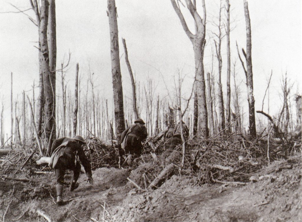 U.S. Marines during the Meuse-Argonne Offensive