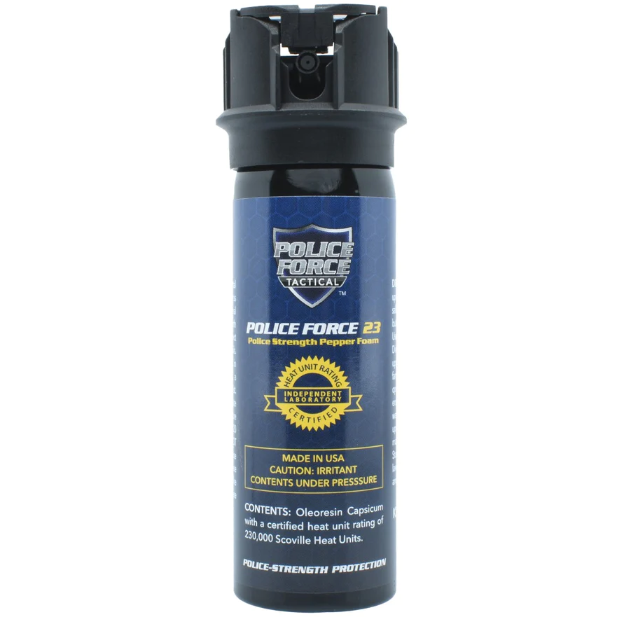 Product Image for Police Force 23 Pepper Spray Foam