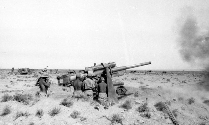 Free French fighting at Bir Hacheim