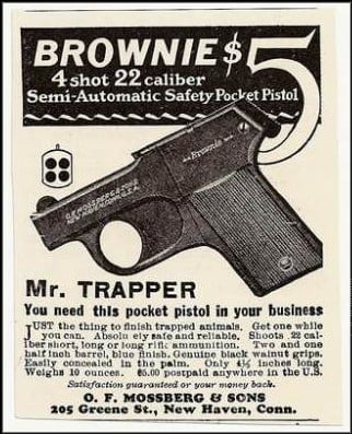 Mossberg Brownie ad