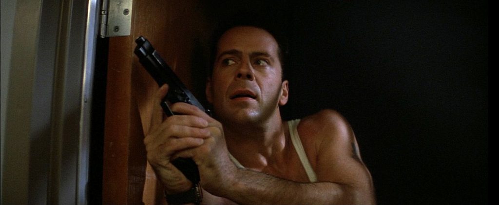 McClane with his Beretta in Die Hard