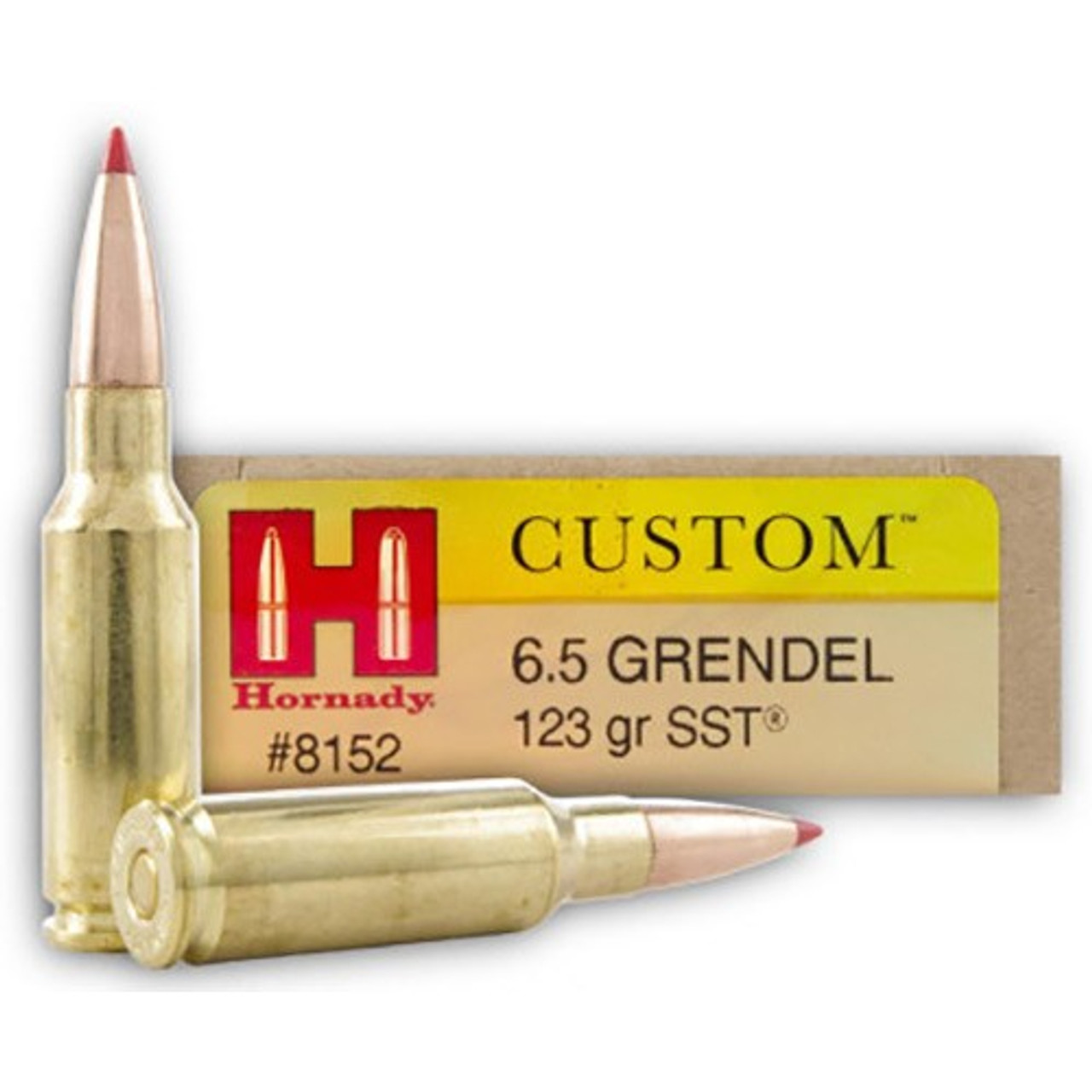 Hornady Custom 6.5 Grendel 123 gr SST