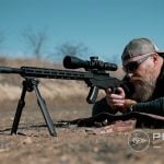 Ruger Precision Rimfire prone shoot right