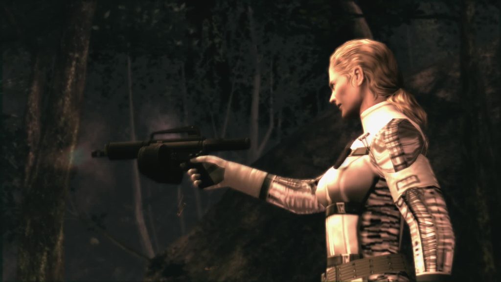 "The Boss" with her Patriot in MGS 3