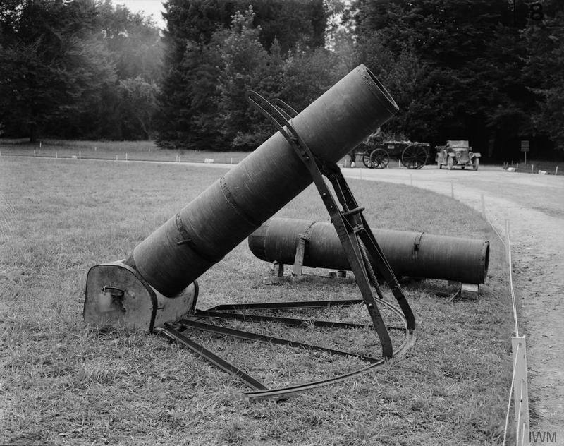 World War I era German mortar