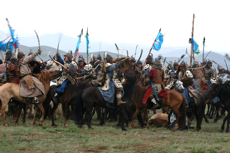 Monk Mongolian Battle