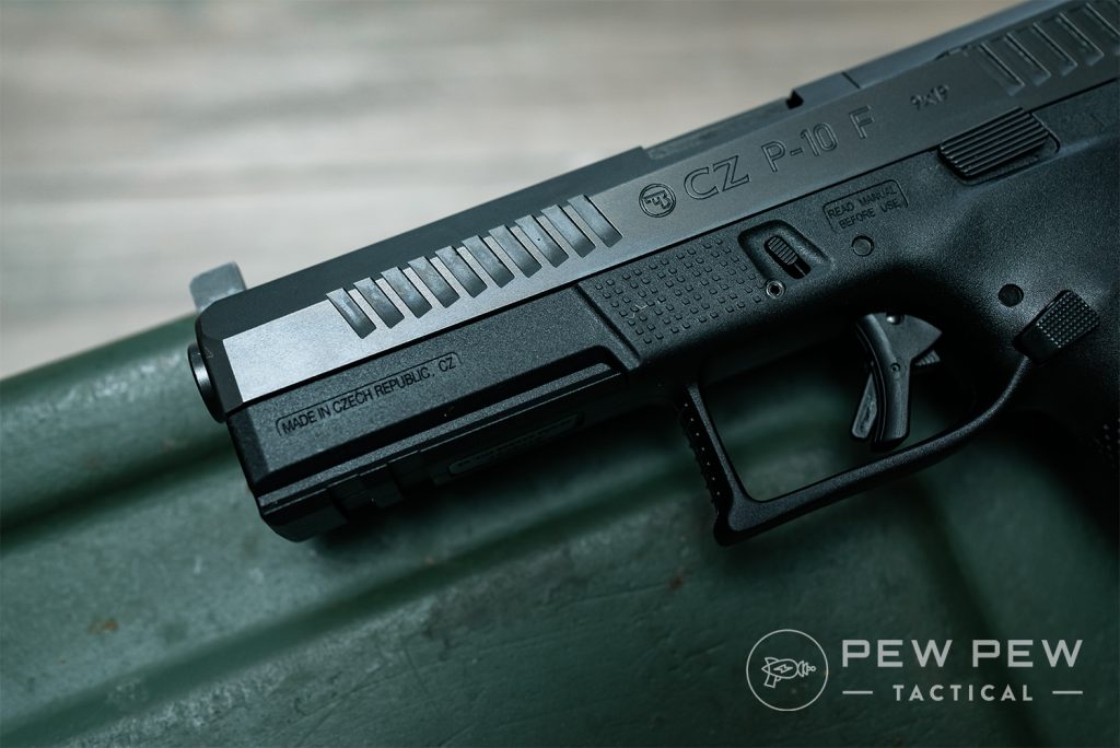 CZ P10F Front