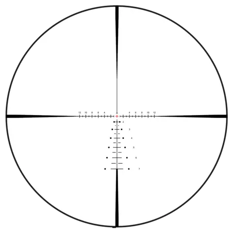 Burris HD 6.5 Creedmoor reticle