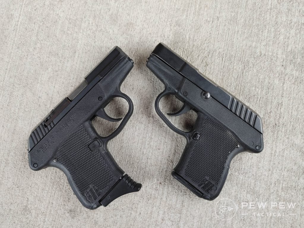 KelTec P32 and P3AT