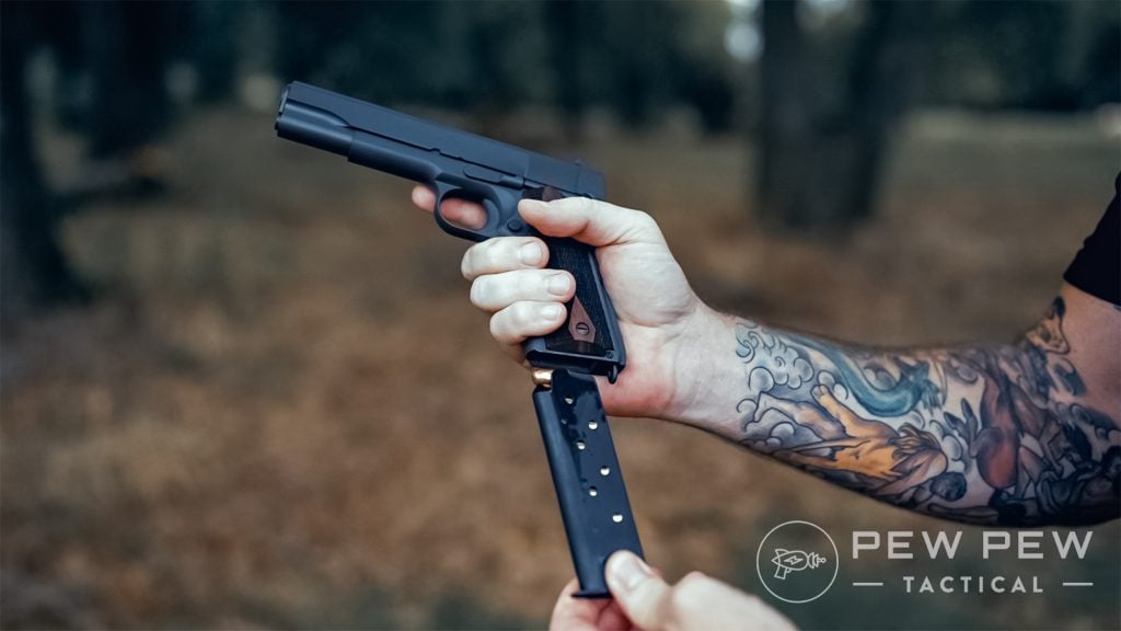 Tisas 1911 A1 mag out