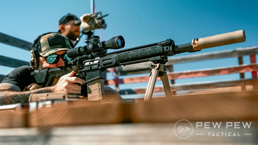 Magpul Experience spotter and shooter