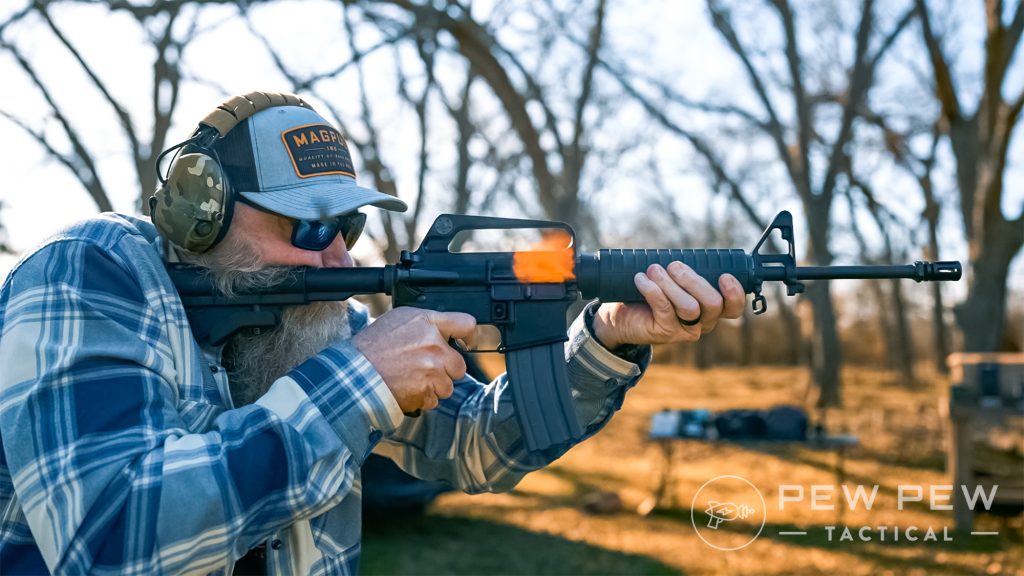 H&R 723 Carbine shoot left