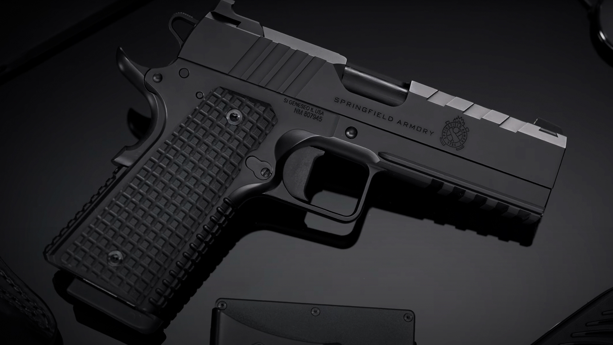 New Product Highlight: All-Black Springfield Armory 1911 Emissary - Pew ...