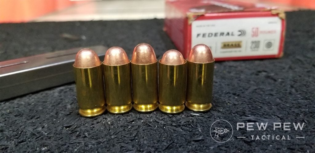 Federal American Eagle ammo squished