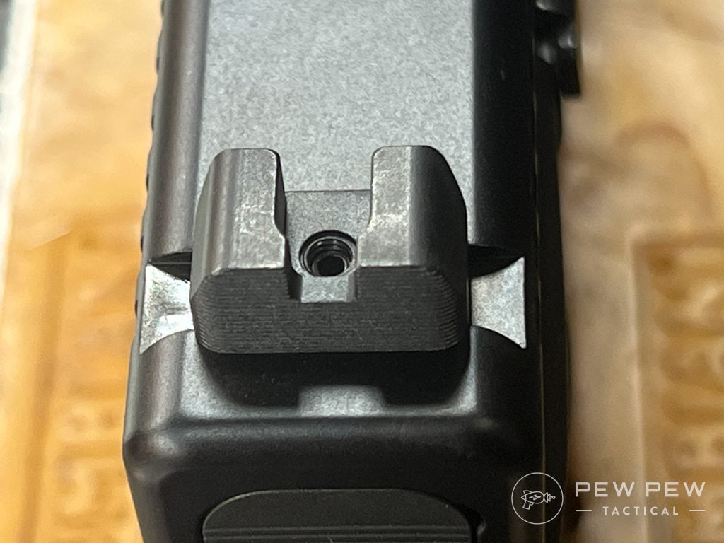 Tag Precision Glock rear