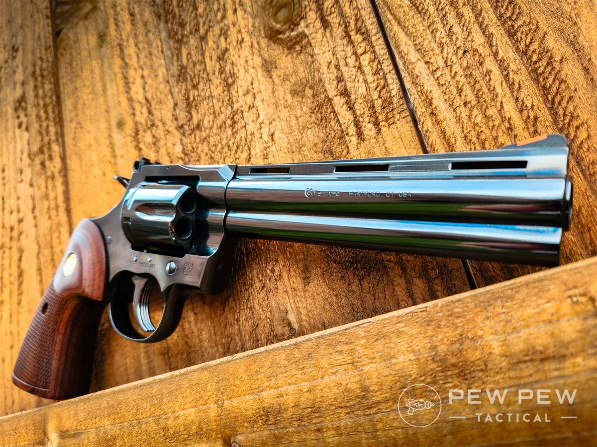 Colt Python Blued Revolver Review [Hands-On Tested] - Pew Pew Tactical