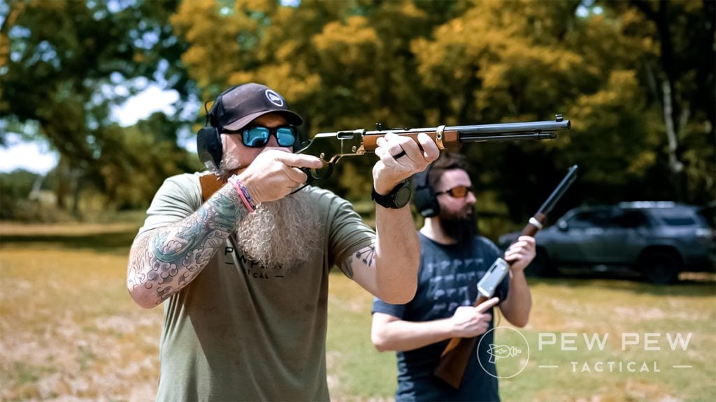 Best Lever Action Rifles Henry Golden Boy Sean shoot