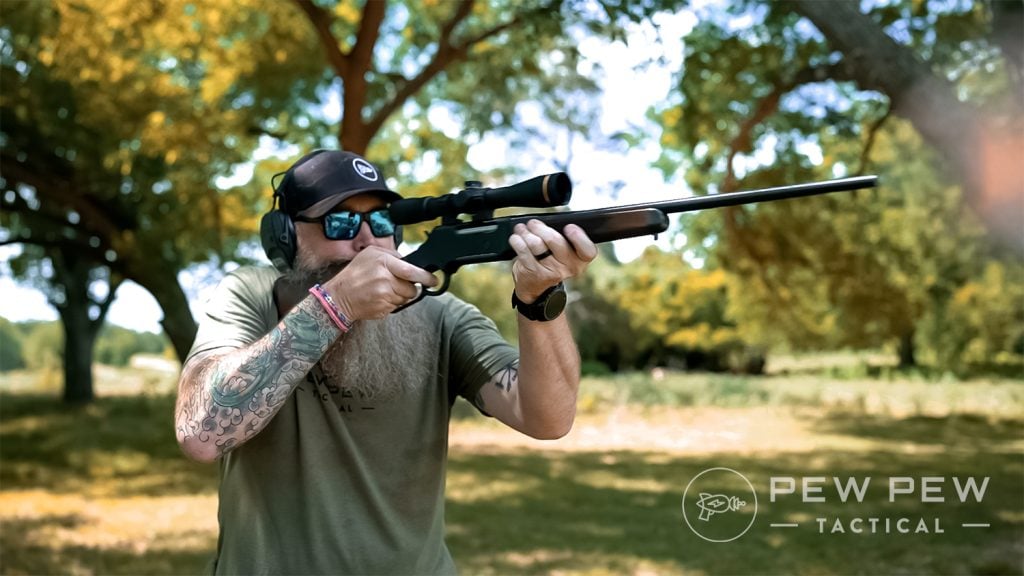 Best Lever Action Rifles Henry Long Ranger shoot