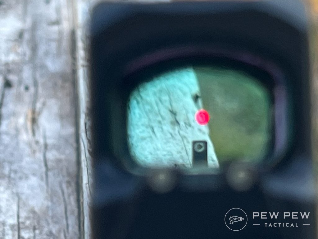 Trijicon RCR view through