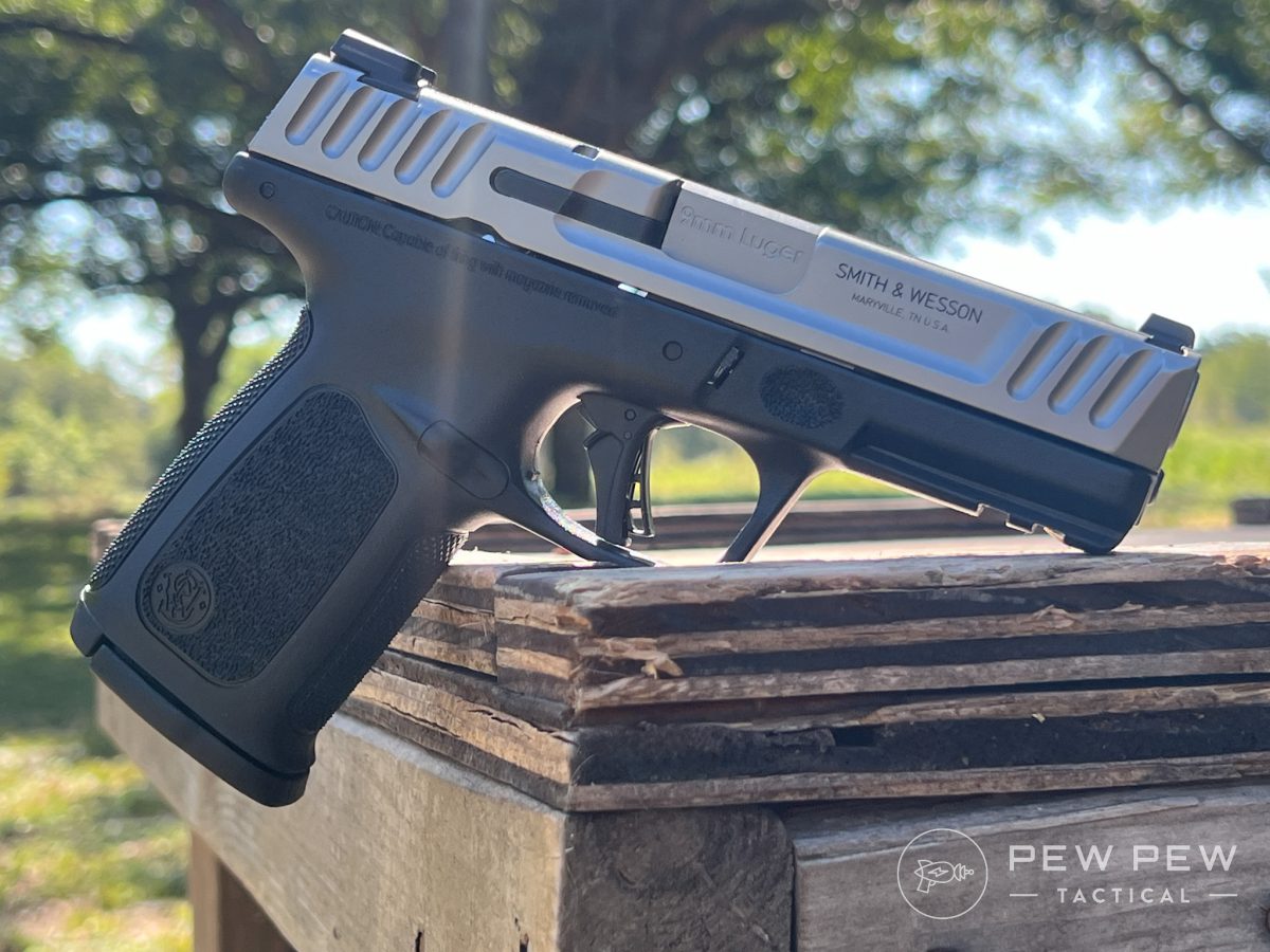 S&W SD9 2 posed right