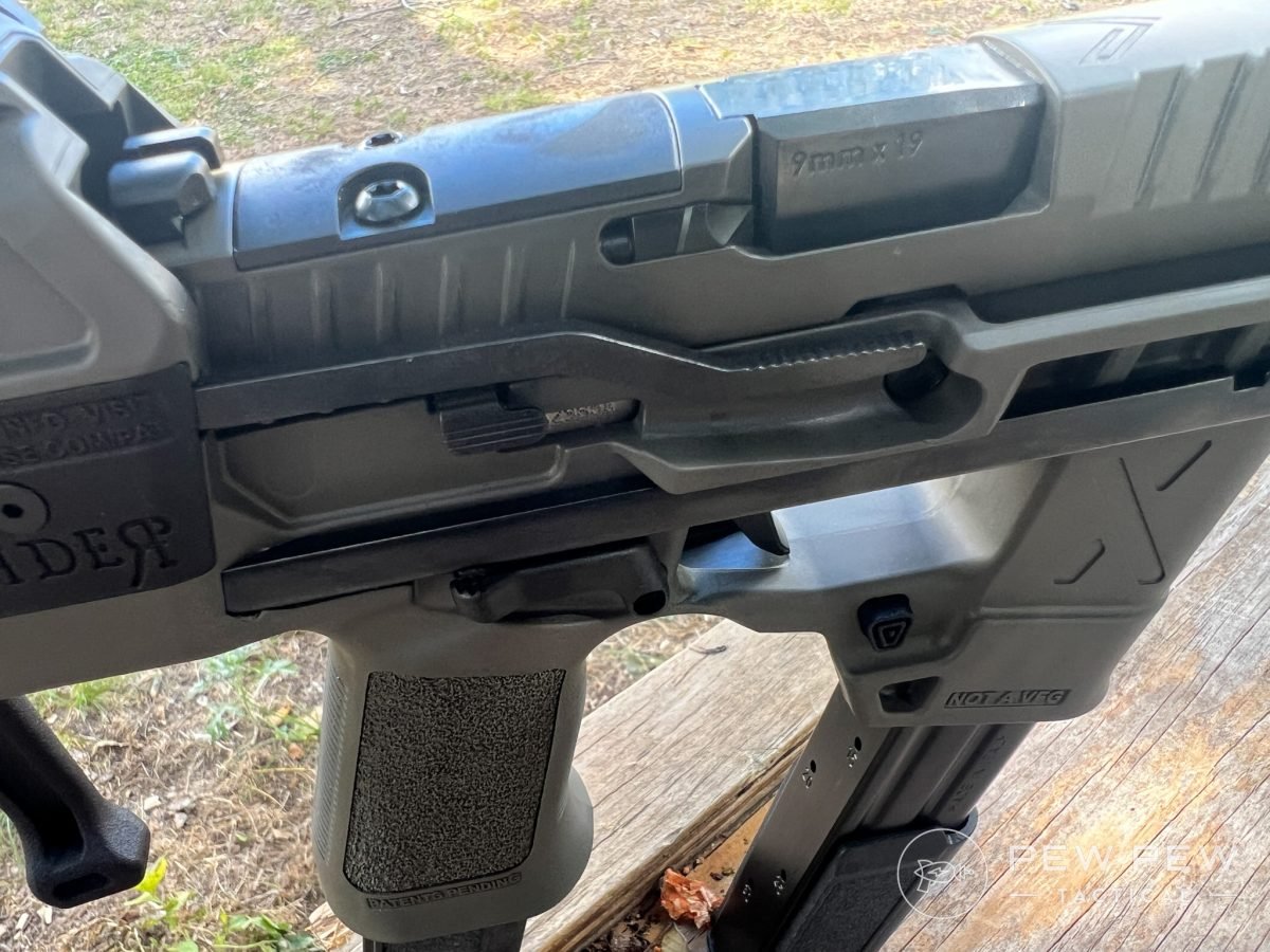 Sig Sauer P320 Flux Legion controls right