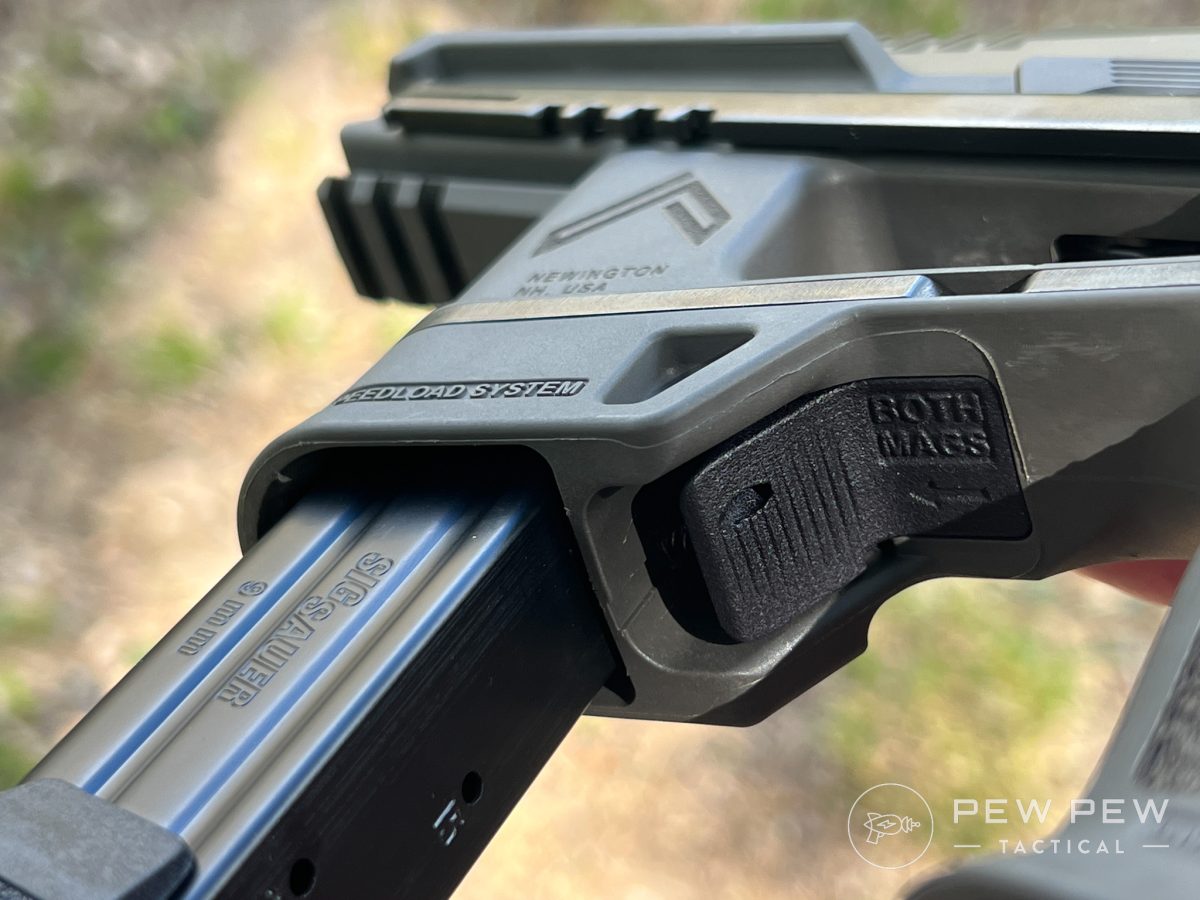 Sig Sauer P320 Flux Legion mag release