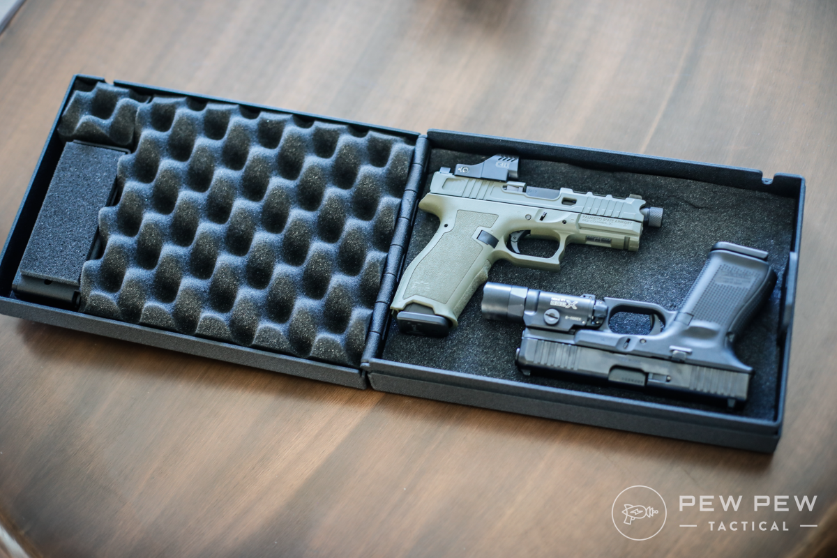 Steelhead Pistol Box, 2 Compact Pistols