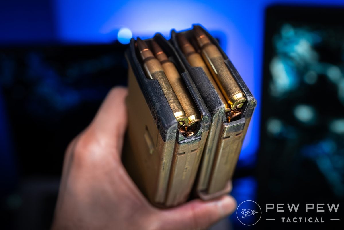 Loaded AR-15 Magazines