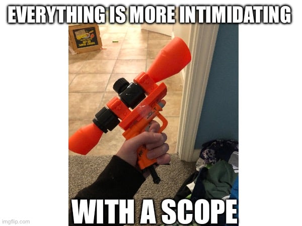 With a Scope