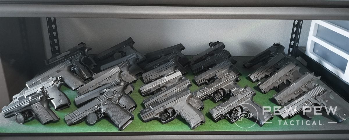 Wyatt's Pistol Shelf