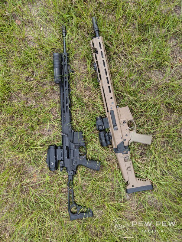 BRN-180 (left) vs. the PSA JAKL (right)