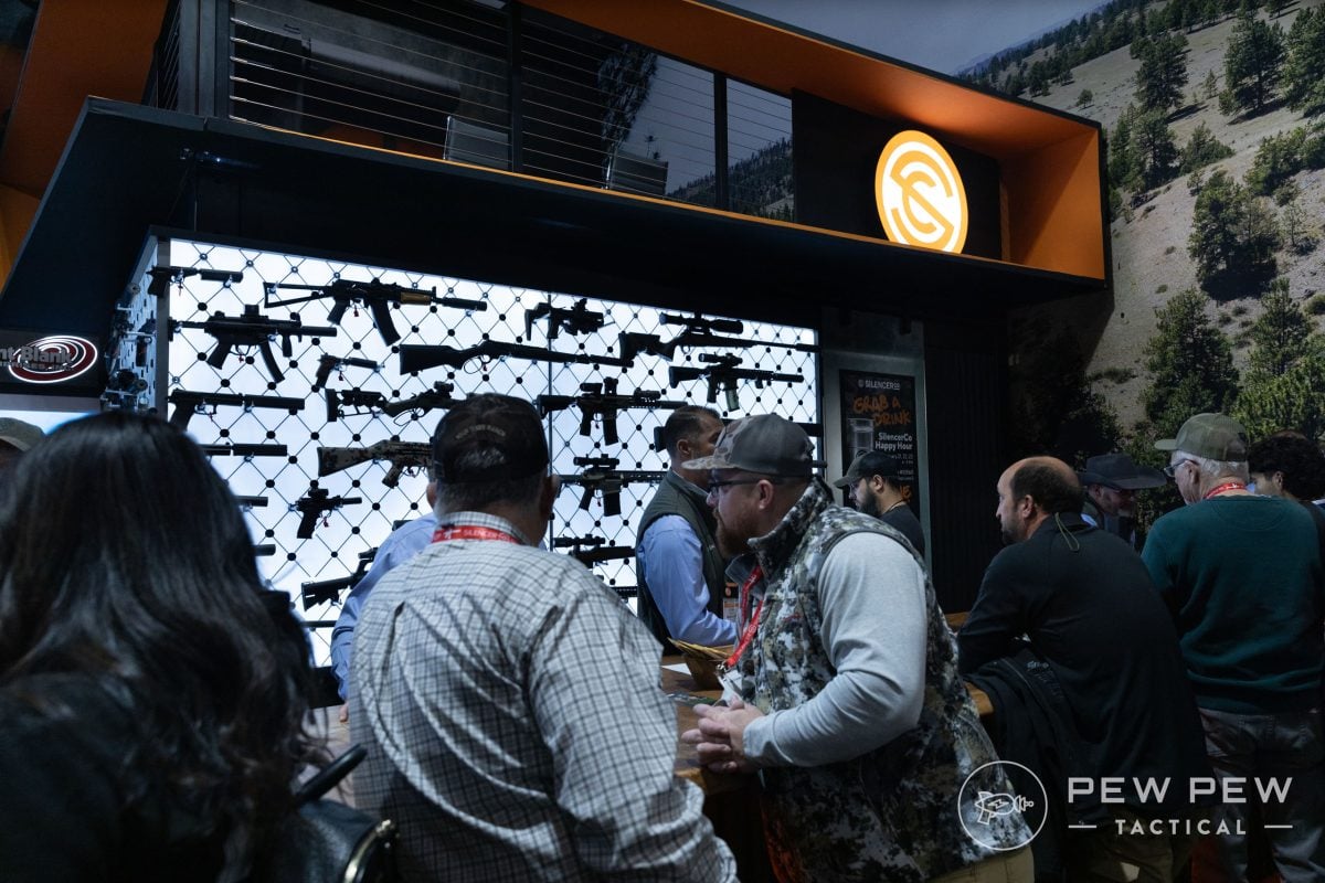 SHOT Floor SilencerCo Booth