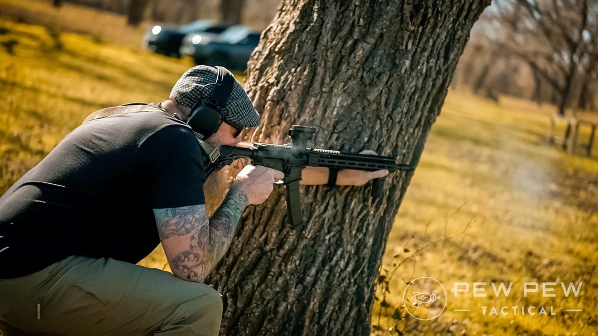 Daniel Defense PCC treed