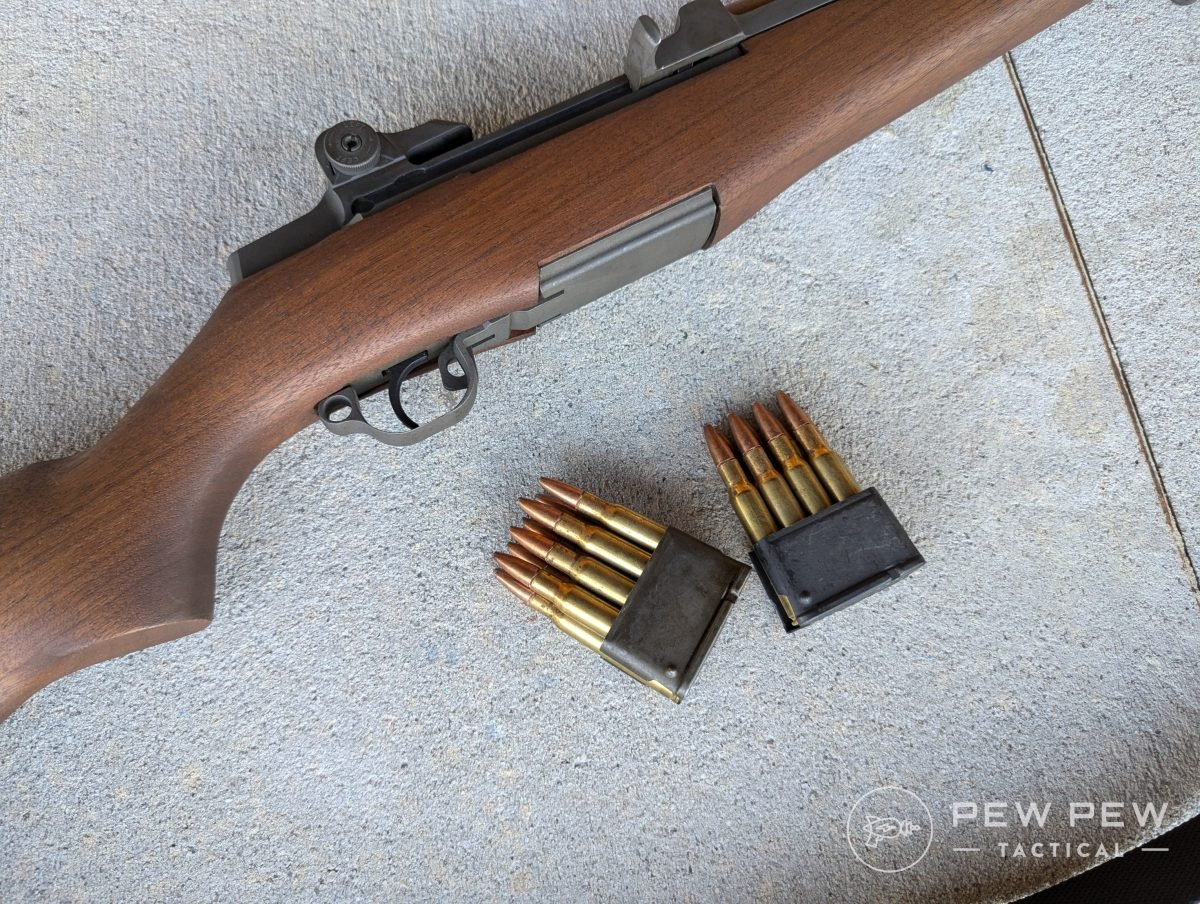 M1 Garand with en-bloc clips