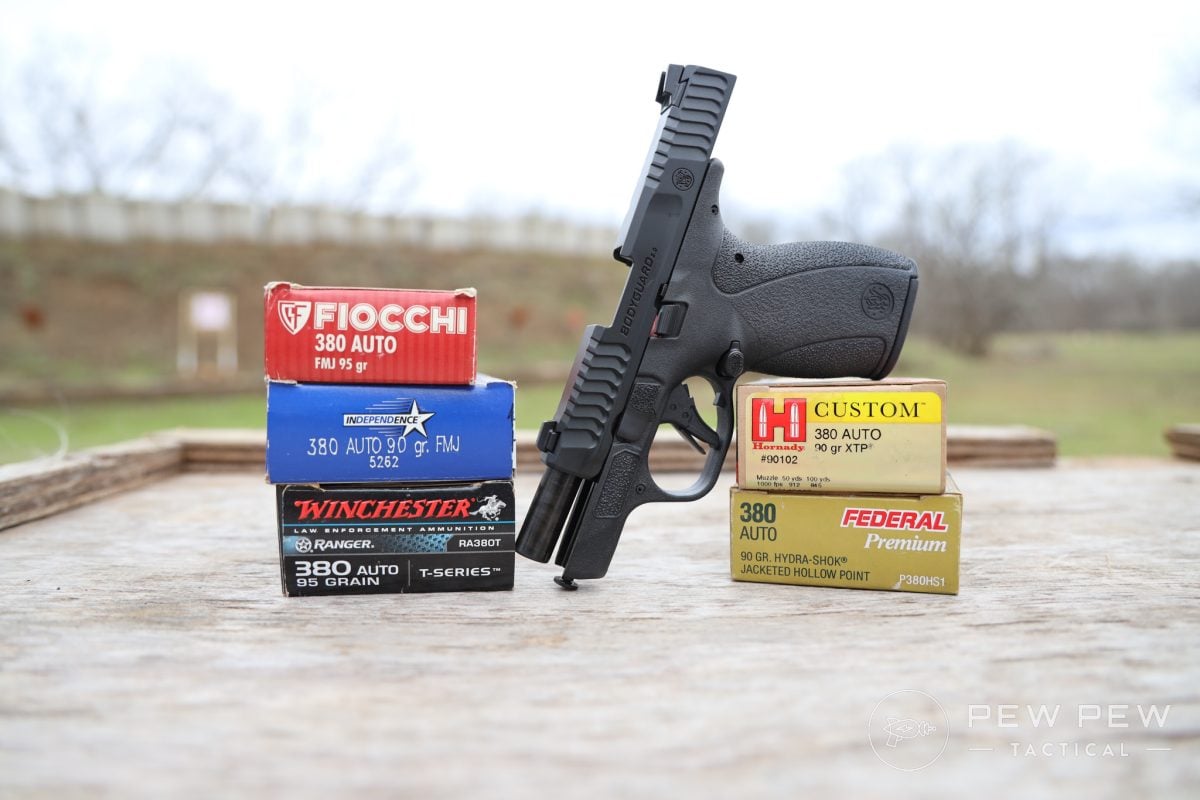 Smith & Wesson Bodyguard 2 ammo