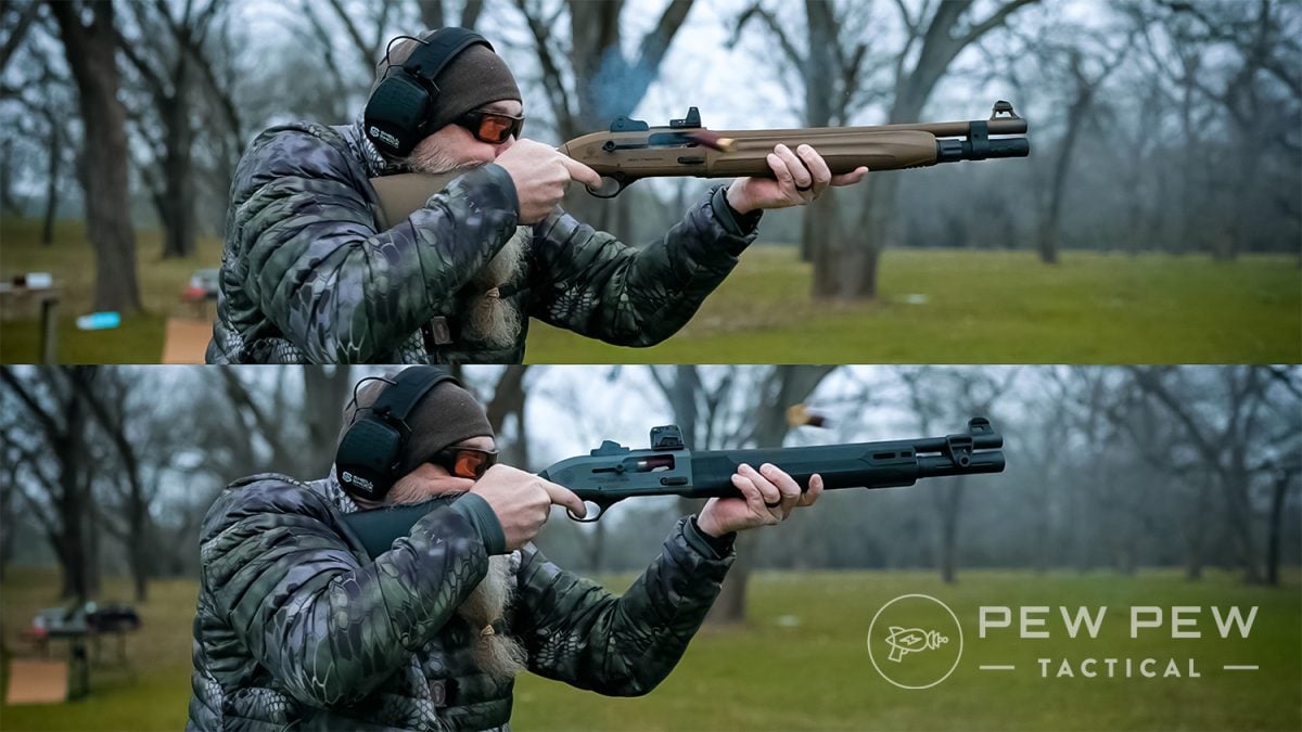 Beretta 1301 Tactical vs A300 Ultima Patrol recoil