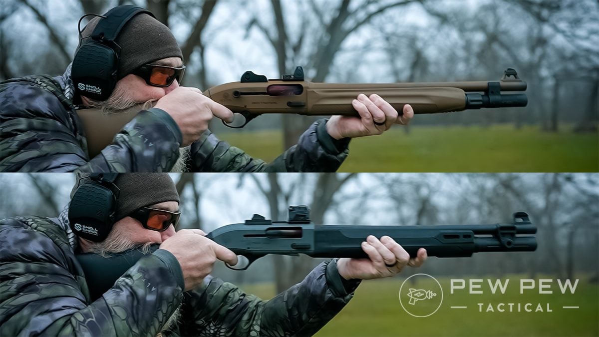 Beretta 1301 Tactical vs A300 Ultima Patrol together