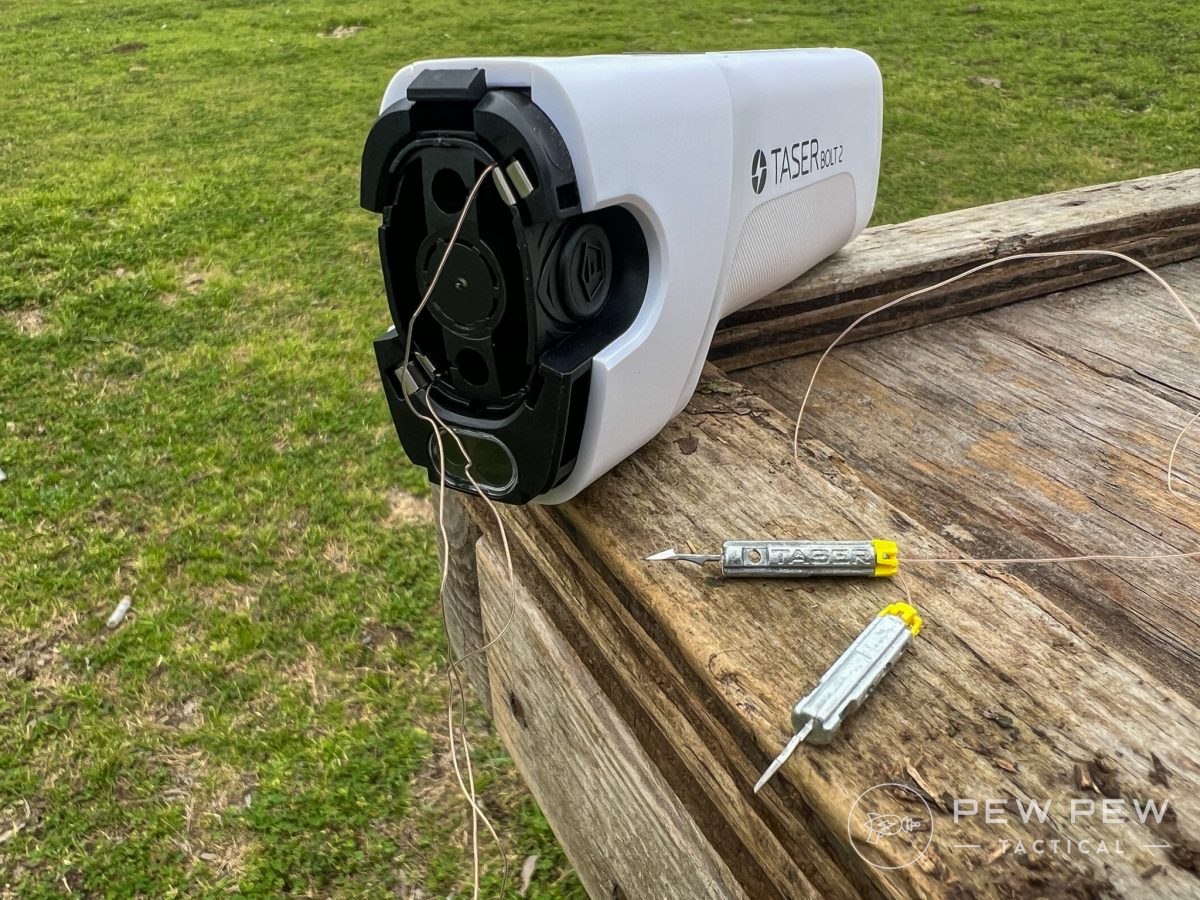 Taser Bolt 2 fired