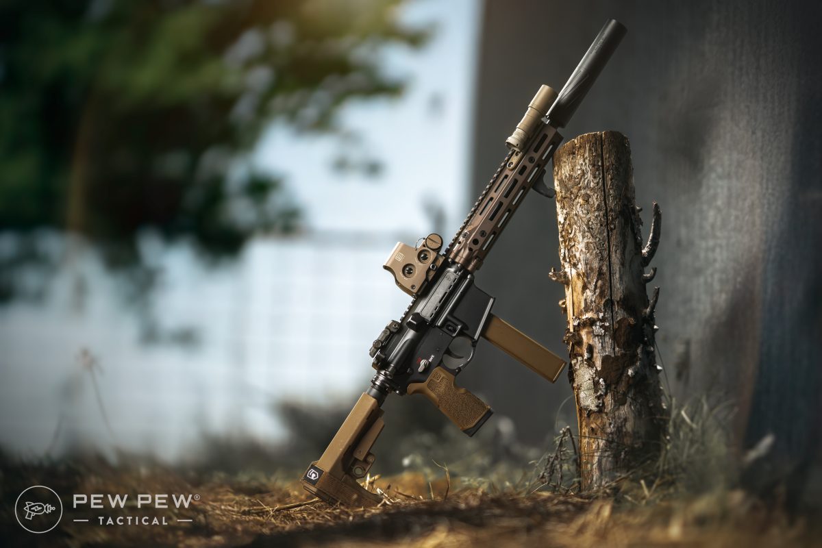 AR-9 PCC Eotech EXPS3 malkoff arisaka Banish 9 suppressor Silencer Central DFCO Die Free Co kung fu grip full stop colt pattern smg magazine 9mm daniel defense ris iii ar pistol sba3 brace