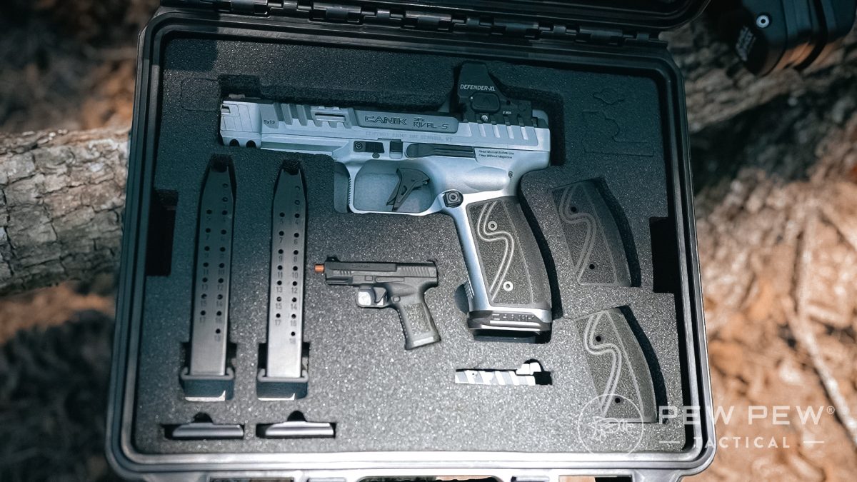 Canik Rival S vs Walther PDP SF canik cased