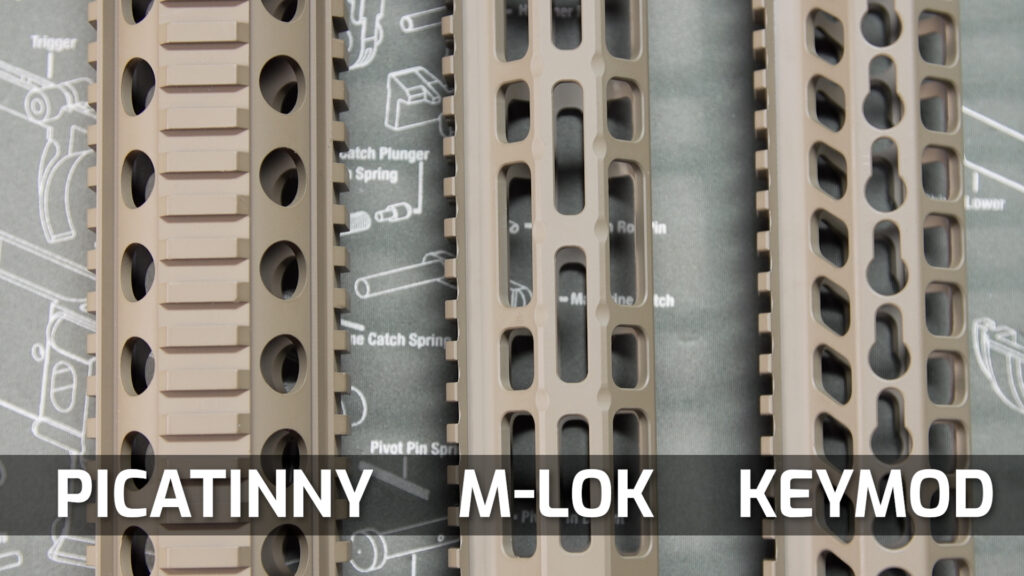 Picatinny MLOK KeyMod